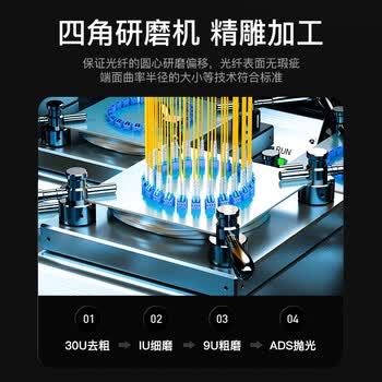 胜为电信级光纤跳线 LC-LC单模双芯3米 9/125低烟无卤光纤尾纤 SW-CS2LC-03D