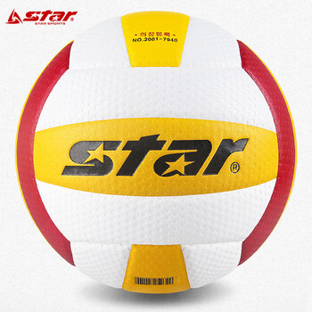 世达(star)排球5号球第十一届运动会指定用球硬排比赛球VB215-34 世达(star)排球5号球第十一届运动会指定用球硬排比赛球VB215-34
