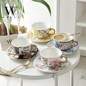 物取（WOOCH）高级轻奢咖啡杯碟新婚礼物结婚礼盒套装情侣咖啡杯水杯乔迁伴手礼