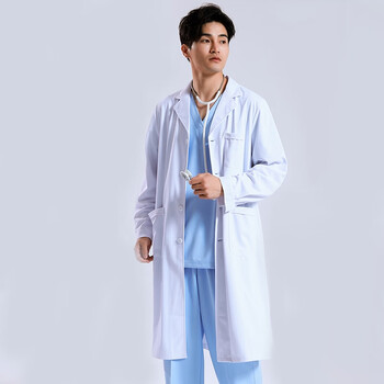 化学实验服三件套化学实验三件套中考初中生防酸碱生物实验室白大褂室