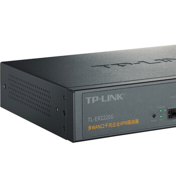 TP-LINK 全千兆企业级VPN路由器 双核多WAN口带SFP光口办公商用有线主路由 内置AC防火墙 TL-ER2220G