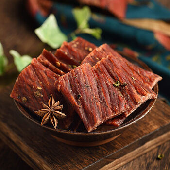 特产手撕风干牦牛肉麻辣味五香味散装肉干零食小吃五香味一斤装切块