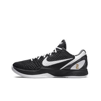 耐克nikekobe6科比6代黑白男子低帮实战篮球鞋cw2190002cw219000240