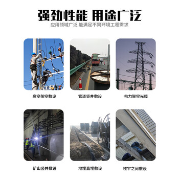达胜光 GYTS室外光缆电信级国标光缆 8芯1米 层绞式单模铠装户外光纤线 DSG-GYTS-8B1.3