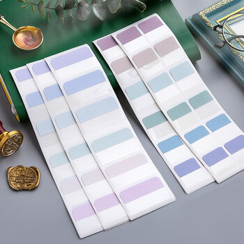 誉禾莫兰迪索引贴标签贴纸便利贴标记纸学生用彩色荧光贴书签纸引索贴 5187中号120枚 誉禾莫兰迪索引贴标签贴纸便利贴标记纸学生用彩色荧光贴书签纸引索贴 5187中号120枚