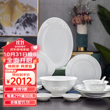青花瓷碟盘型号规格- 京东