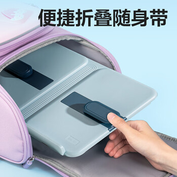 得力（deli）多功能阅读架儿童便携式看书架书立 成人平板电脑支架单手翻书支架书立文具生日礼物开学文具