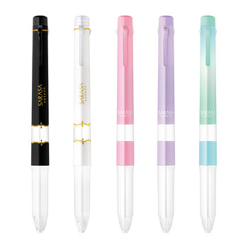 斑马牌(ZEBRA)3色多功能笔杆 SARASA系列彩色中性笔杆 (替芯RNJK5) S3A15 淡粉色杆 斑马牌(ZEBRA)3色多功能笔杆 SARASA系列彩色中性笔杆 (替芯RNJK5) S3A15 淡粉色杆