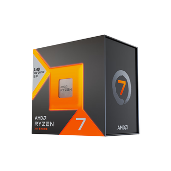 AMD锐龙7 7800X3D游戏处理器8核16线程104MB游戏缓存 加速频率至高5.0GHz盒装CPU 畅玩三角洲/战地