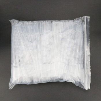 冰禹 BYrl-204 一次性塑料吸管巴氏吸管 实验室塑料滴管塑料管 5mL（100个/包）