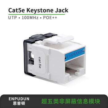 恩普顿超五类非屏蔽信息模块