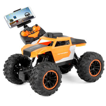 4g遥控车带摄像头远程络远程遥控车带wifi手机拍照录像四驱越野攀岩