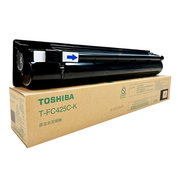 东芝（TOSHIBA）T-FC425C-K黑色墨粉2020AC/2021AC/2520AC/2521AC/2525AC/3025AC/3525AC/4525AC/5525AC/6525AC碳粉