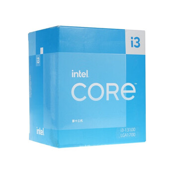 英特尔(Intel)酷睿 13代CPU处理器i3-13100  台式机 原盒