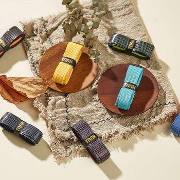 Taan泰昂羽毛球手胶双层吸汗带专利款3条装TW090黄色+浅粉+浅紫