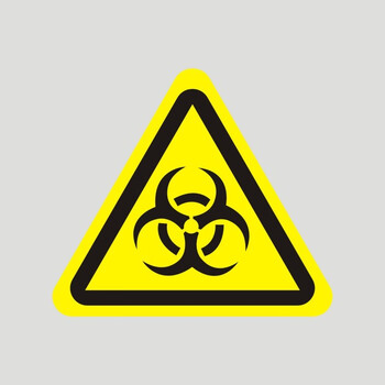 有电危险标识当心激光注意高温不干胶标签当心腐蚀提示贴纸标志牌 生