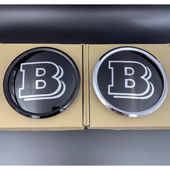 奔驰g级暗夜标大g改巴博斯中网标g500字标g63后尾标标志大g备胎标 07