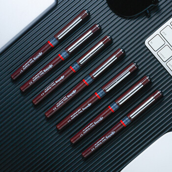 红环（rOtring）针管笔0.5mm 德国专业设计绘图记号笔 高颜值品质 Tikky系列单支装