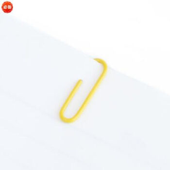 得力(deli)0024彩色回形针 曲别针多色混合(100枚/盒)10盒装