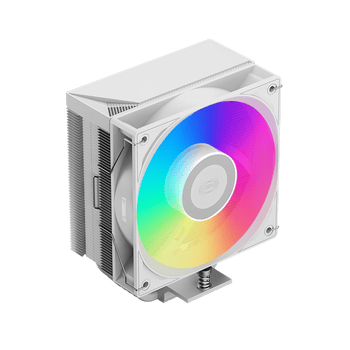 超频3（PCCOOLER）RT500 TC ARGB WH CPU风冷散热器（5热管/高性能风扇/三角波浪鳍片/1700/AM5）