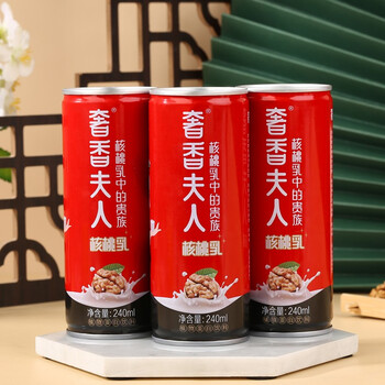 奢香夫人植物蛋白饮料核桃乳240ml9罐件装