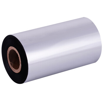 得力(deli)110mm*300m热转印条码机标签机通用型全树脂基碳带81602（单支装）