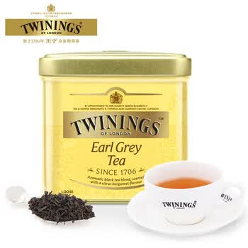 川宁(TWININGS)豪门伯爵红茶100g/罐 红茶散茶奶茶原料热泡茶 办公室下午茶 川宁(TWININGS)豪门伯爵红茶100g/罐 红茶散茶奶茶原料热泡茶 办公室下午茶