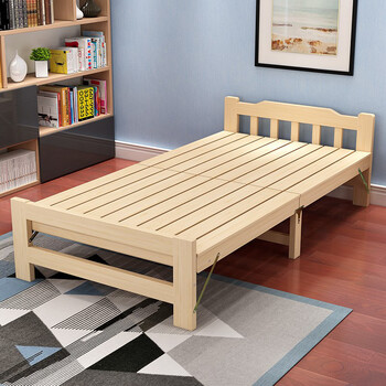 【京东直营】顾 家家居商场同款实木折叠单人床折叠床单人床家用成人