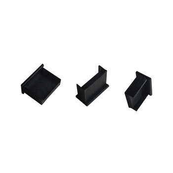 索厉 USB防尘塞/USB堵头/可用大头针取下重复使用/硬塑料材质/小号抽屉式设计/黑色100个装/20073