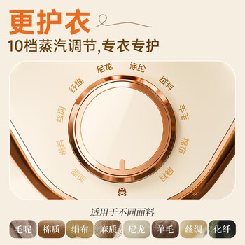 奥克斯（AUX）立式挂烫机40g/min超大蒸汽2.3L水箱家用蒸汽熨烫机电熨斗大功率平挂两用双杆服装店熨衣机AGS-798