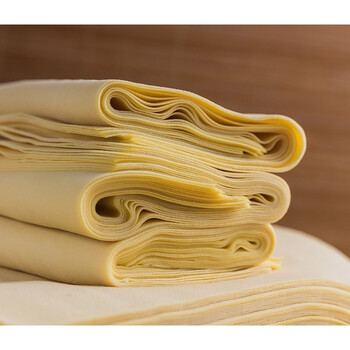 东北特产正宗原味锦州干豆腐咸淡薄千张手工火锅豆腐皮 真空(微咸)5斤