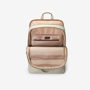 高尔夫（GOLF）双肩包女14/15.6英寸苹果笔记本隐藏手提电脑背包女书包商务出差