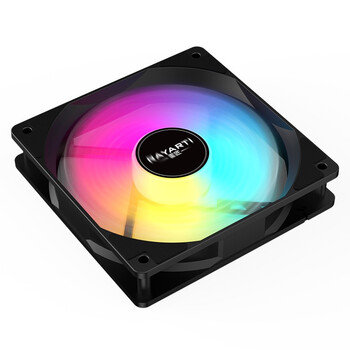 雷匠（RAYARTI）炫彩 12CM机箱风扇 3个套装（多色定彩/轴心发光/大4P串联/液压轴承）