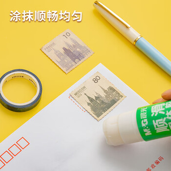晨光（M&G）36g高粘度顺滑PVA固体胶水/胶棒快干耐用便携手工胶棒办公用品ASGN7105 6个装