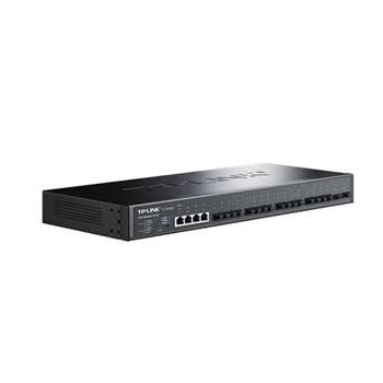 普联（TP-LINK）22口千兆云管理光纤交换机18全光口带4电口VLAN汇聚企业级二层网络接入网线分流器TL-SG2422F
