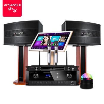 山水（SANSUI）H11家庭ktv音响套装 家庭影院ktv点歌机一体机 卡拉ok音响家用专业功放卡包K歌音箱全套