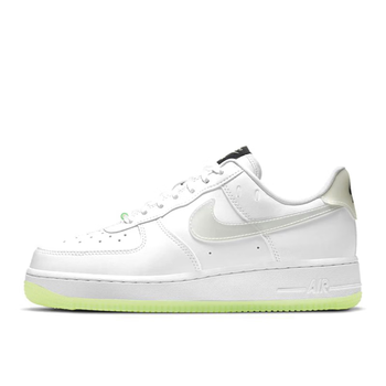 耐克nikeairforce1空军一号白绿夜光笑脸男女鞋板鞋ct322810036