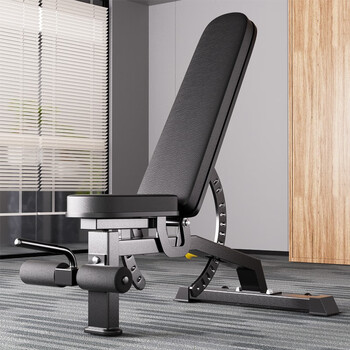 研博 多功能哑铃凳可调节卧推凳平推凳上斜直角凳推肩椅子健身器材