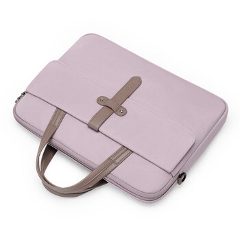 高尔夫(GOLF)电脑包女14英寸苹果笔记本电脑包手提单肩斜挎包防泼水商务包藕粉 高尔夫(GOLF)电脑包女14英寸苹果笔记本电脑包手提单肩斜挎包防泼水商务包藕粉