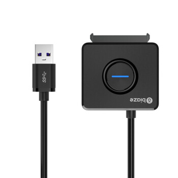 毕亚兹 USB3.0转SATA转换器线带电源供电接口 2.5/3.5英寸硬盘转接头数据连接线 笔记本电脑台式机易驱线