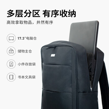 乐上(LEXON)商务双肩包男15.6/17.3英寸笔记本电脑包休闲差旅背包防泼水书包 乐上(LEXON)商务双肩包男15.6/17.3英寸笔记本电脑包休闲差旅背包防泼水书包