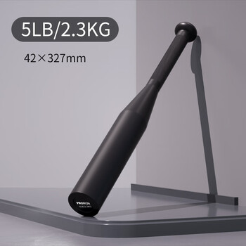 PROIRON普力艾 棒铃伊朗棒健身棒实心一体纯钢力量体能训练健身器材 5LB