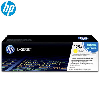 惠普（HP） 硒鼓CB542A（125A）黄色（适用CP1215 1515n 1518ni CM1312/1312nfi MFP）