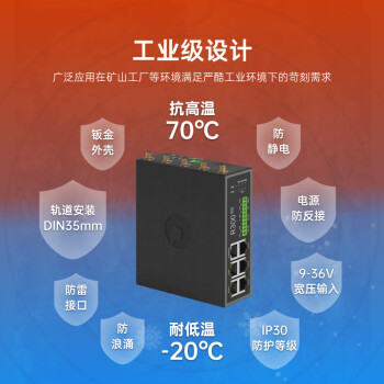 贝锐蒲公英 R300Pro 4g工业路由器异地组网无线插卡双卡双频联网lte远程控制全网通移动随身wifi车载