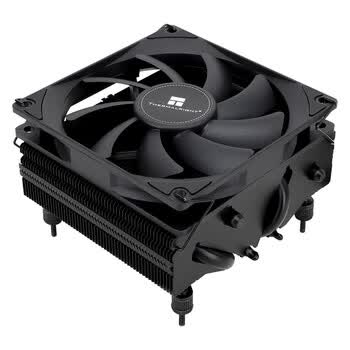利民（thermalright）AXP90-X53 BLACK 黑色下压风冷散热器 53mmAGHP热管全回流焊工艺 支持多平台