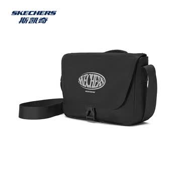 斯凯奇（Skechers）男女通用小型邮差包简约挺括单肩斜挎包L125U059