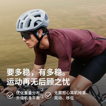 韶音（SHOKZ）OpenRun Pro S810骨传导蓝牙无线开放式耳机不入耳式运动高音质 牛仔蓝