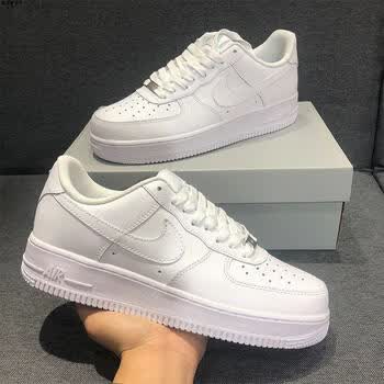 nike 2021新款af1空军一号百搭高低帮运动鞋子男女学生情侣板鞋 (高