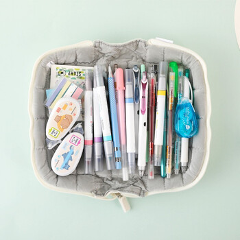 国誉(KOKUYO)学生办公收纳包枕枕包涤纶帆布笔袋浅蓝中号WSG-KUK261LB 国誉(KOKUYO)学生办公收纳包枕枕包涤纶帆布笔袋浅蓝中号WSG-KUK261LB