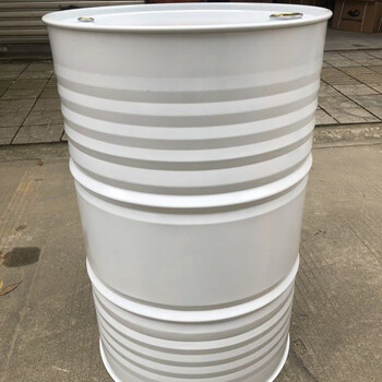 200l升全新大铁桶大盖桶化工油漆桶装饰桶汽油油桶 200升白色